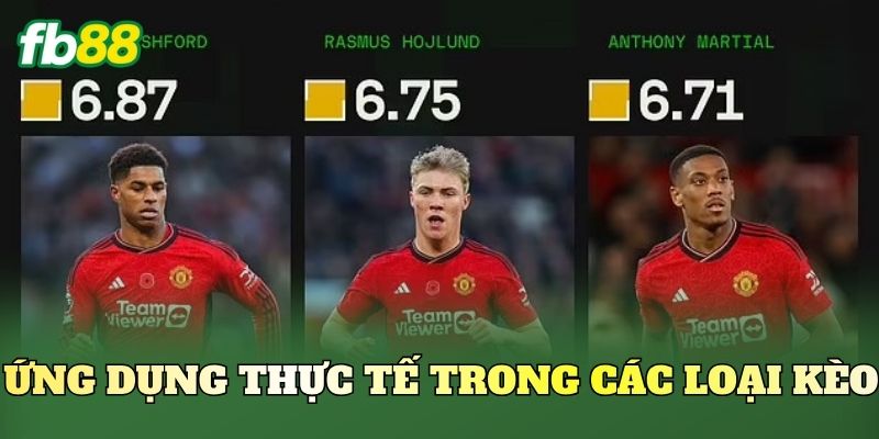 Ứng dụng thực tế trong các loại kèo