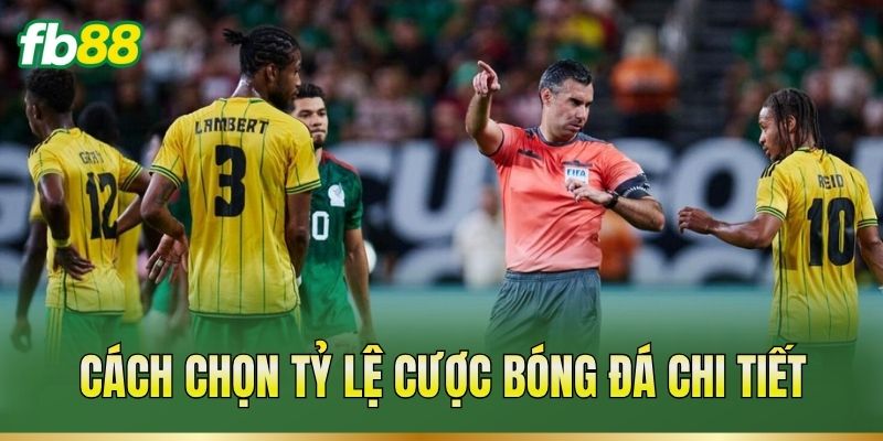 Cách chọn tỷ lệ cược bóng đá chi tiết